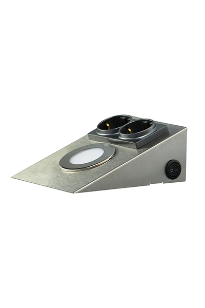 ACK - ACK AH11-00234 2.5W 6500K Beyaz Ledli Prizli Tezgah Altı Armatür ACK AH11-00234 2.5W 6500K Beyaz Ledli Prizli Tezgah Altı Armatür - Thumbnail