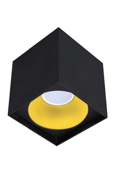 ACK - ACK AH12-03561 Gu10 Altın Reflektör Siyah Kasa Sıva Üstü Armatür ACK - ACK AH12-03561 Gu10 Altın Reflektör Siyah Kasa Sıva Üstü Armatür