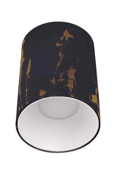 ACK - ACK AH12-08504 Beyaz Reflektör Siyah Mermer Kasa Sıva Üstü Dekoratif Armatür