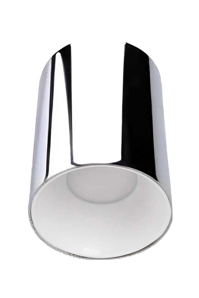 ACK - ACK AH12-08505 Beyaz Reflektör Krom Kasa Sıva Üstü Dekoratif Armatür