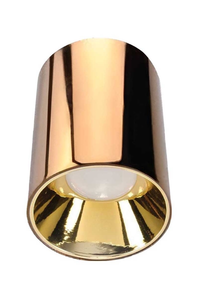 ACK - ACK AH12-08567 Parlak Gold Reflektör Bakır Kasa Sıva Üstü Dekoratif Armatür