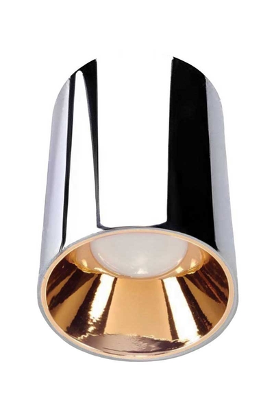 ACK - ACK AH12-08575 Parlak Rose Reflektör Krom Kasa Sıva Üstü Dekoratif Armatür