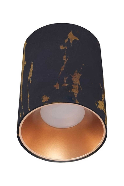 ACK - ACK AH12-08594 Mat Rose Reflektör Siyah Mermer Kasa Sıva Üstü Dekoratif Armatür