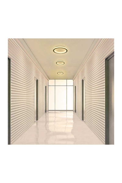 ACK AL02-20101 40W 40cm Daire Dekoratif Linear Led Avize - Thumbnail