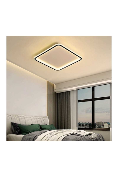 ACK AL02-23101 86W 60x60cm Kare Dekoratif Linear Led Avize - Thumbnail