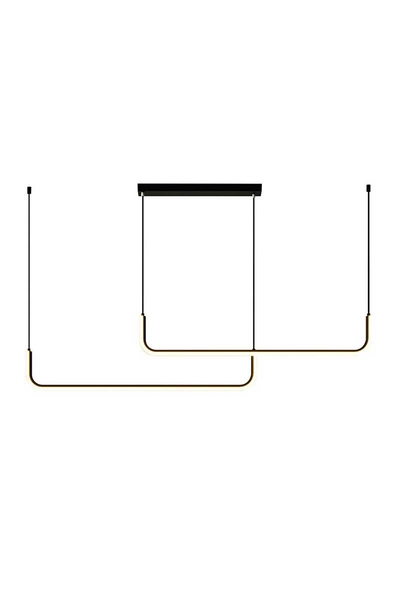 ACK - ACK AL02-92801 40W 3000K Günışığı Dekoratif Linear Led Avize ACK - ACK AL02-92801 40W 3000K Günışığı Dekoratif Linear Led Avize