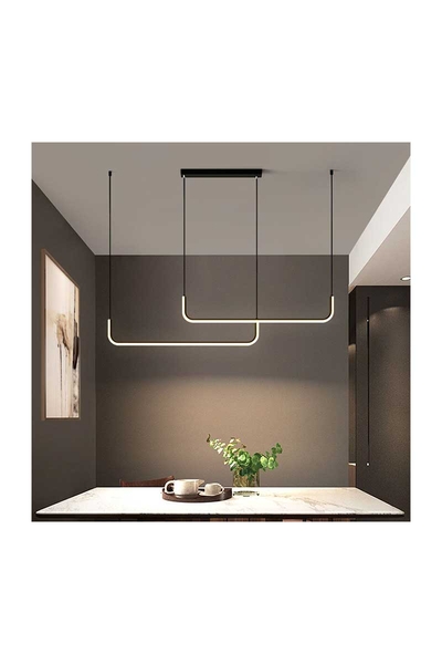 ACK AL02-92801 40W 3000K Günışığı Dekoratif Linear Led Avize - Thumbnail