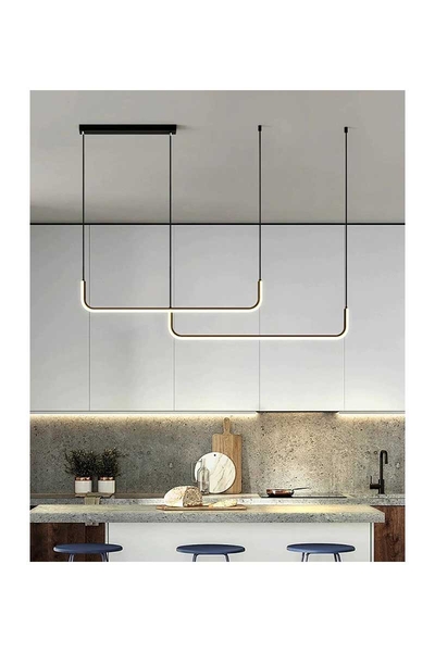 ACK AL02-92901 45W 3000K Günışığı Dekoratif Linear Led Avize - Thumbnail