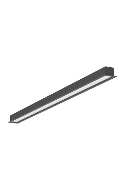 ACK - ACK AL03-22631 22W 6500K Beyaz Siyah Kasa Linear Armatür