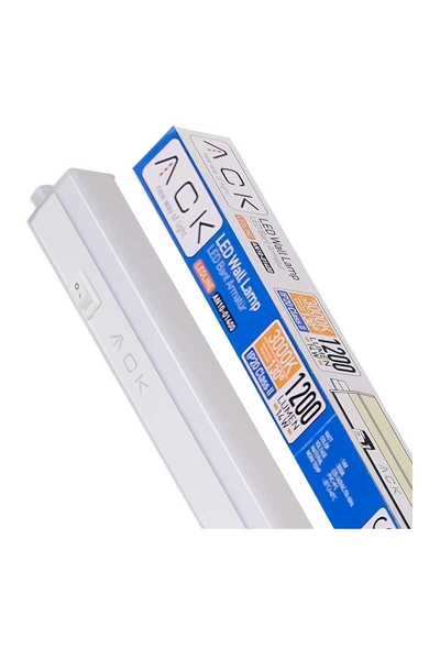 ACK AN10-01400 14W 117.3cm 3000K Günışığı Merkür Led Bant Armatür - Thumbnail