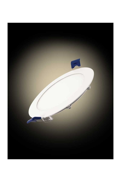 ACK AP01-00310 3W 4000K Ararenk Sıva Altı Yuvarlak Led Panel Armatür - Thumbnail