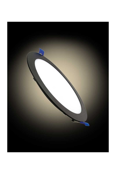 ACK AP01-00311 4000K Ilık Beyaz 3W Siyah Kasa Sıva Altı Yuvarlak Led Panel Armatür - Thumbnail