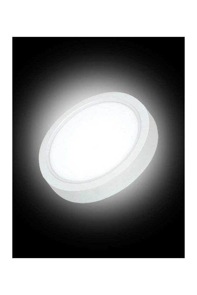ACK - ACK AP03-02430 6500K Beyaz 24W Beyaz Kasa Sıva Üstü Yuvarlak Led Panel Armatür ACK AP03-02430 6500K Beyaz 24W Beyaz Kasa Sıva Üstü Yuvarlak Led Panel Armatür - Thumbnail