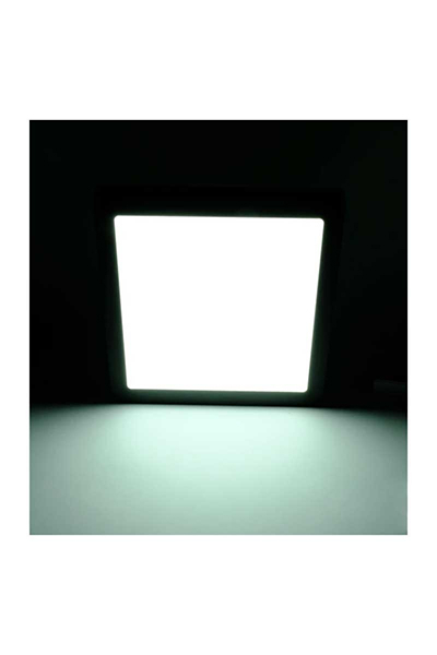 ACK AP04-01211 12W 4000K Ilık Beyaz Sıva Üstü Kare Led Panel Armatür - Thumbnail