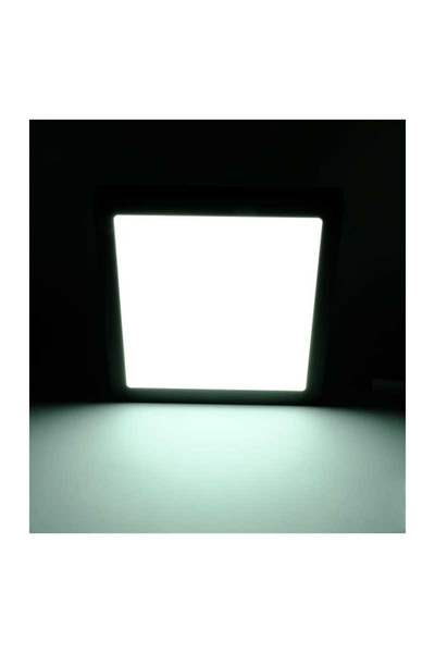 ACK - ACK AP04-02431 6500K Beyaz 24W Siyah Kasa Sıva Üstü Kare Led Panel Armatür ACK AP04-02431 6500K Beyaz 24W Siyah Kasa Sıva Üstü Kare Led Panel Armatür - Thumbnail