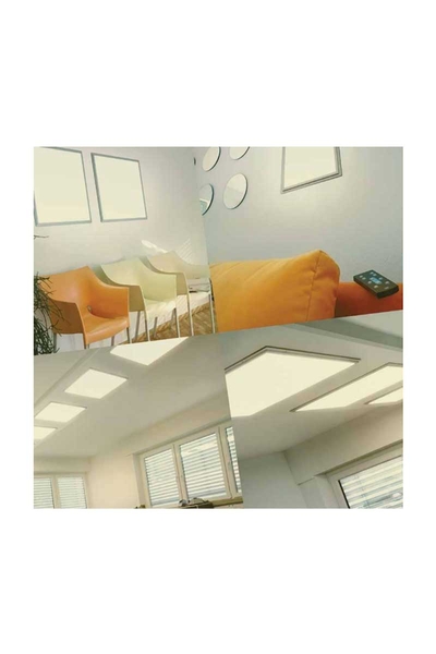 ACK - ACK AP16-23310 12W 4000K Ilık Beyaz İnce Tip Sıva Altı Led Panel Armatür ACK AP16-23310 12W 4000K Ilık Beyaz İnce Tip Sıva Altı Led Panel Armatür - Thumbnail