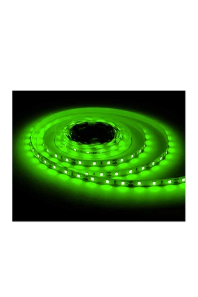 ACK AS01-00105 12V Yeşil Tek Çip 60 Ledli Silikonsuz Şerit Led - Thumbnail