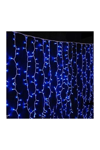 ACK AS90-00506 2x2m 220V Mavi Led İç Mekan Işıklı Perde ACK AS90-00506 2x2m 220V Mavi Led İç Mekan Işıklı Perde