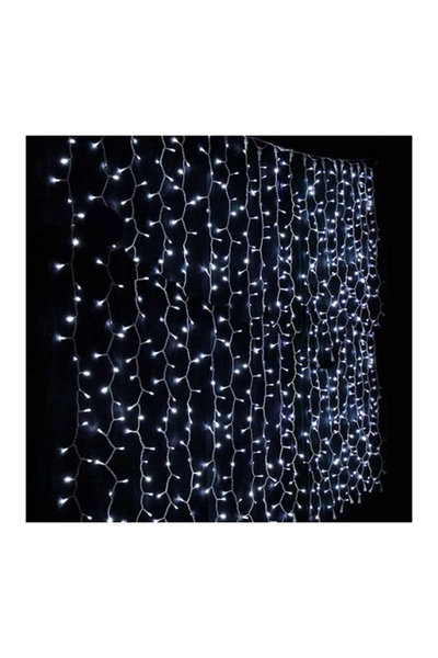 ACK AS90-00603 2x2m 220V 6500K Beyaz Led Akar Perde ACK AS90-00603 2x2m 220V 6500K Beyaz Led Akar Perde