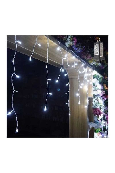 ACK AS90-00803 9W 6500K Beyaz 192 Led Saçak Işık - Thumbnail