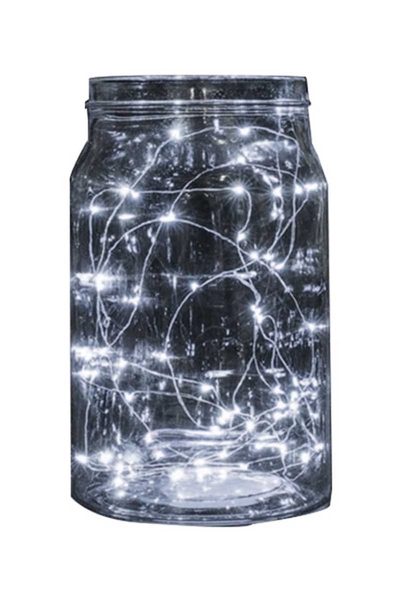 ACK AS90-01003 10m 6500K Beyaz 220V Eklenebilir Yeşil Kablo 100 Ledli Işık - Thumbnail