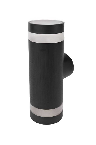 ACK AT16-01891 18W Ayarlanabilir Renk Yuvarlak Siyah Led Duvar Apliği