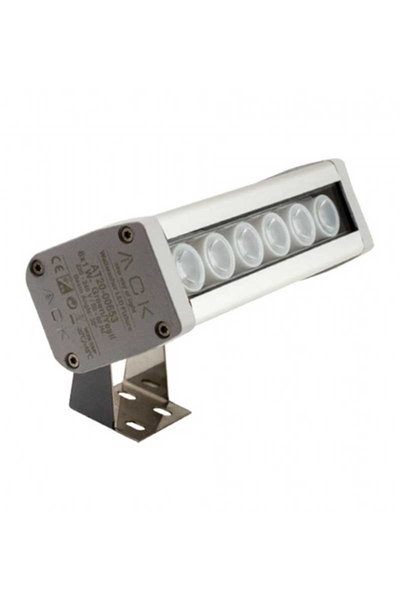 ACK AT20-00683 6W Amber Power Led Wallwasher - Thumbnail