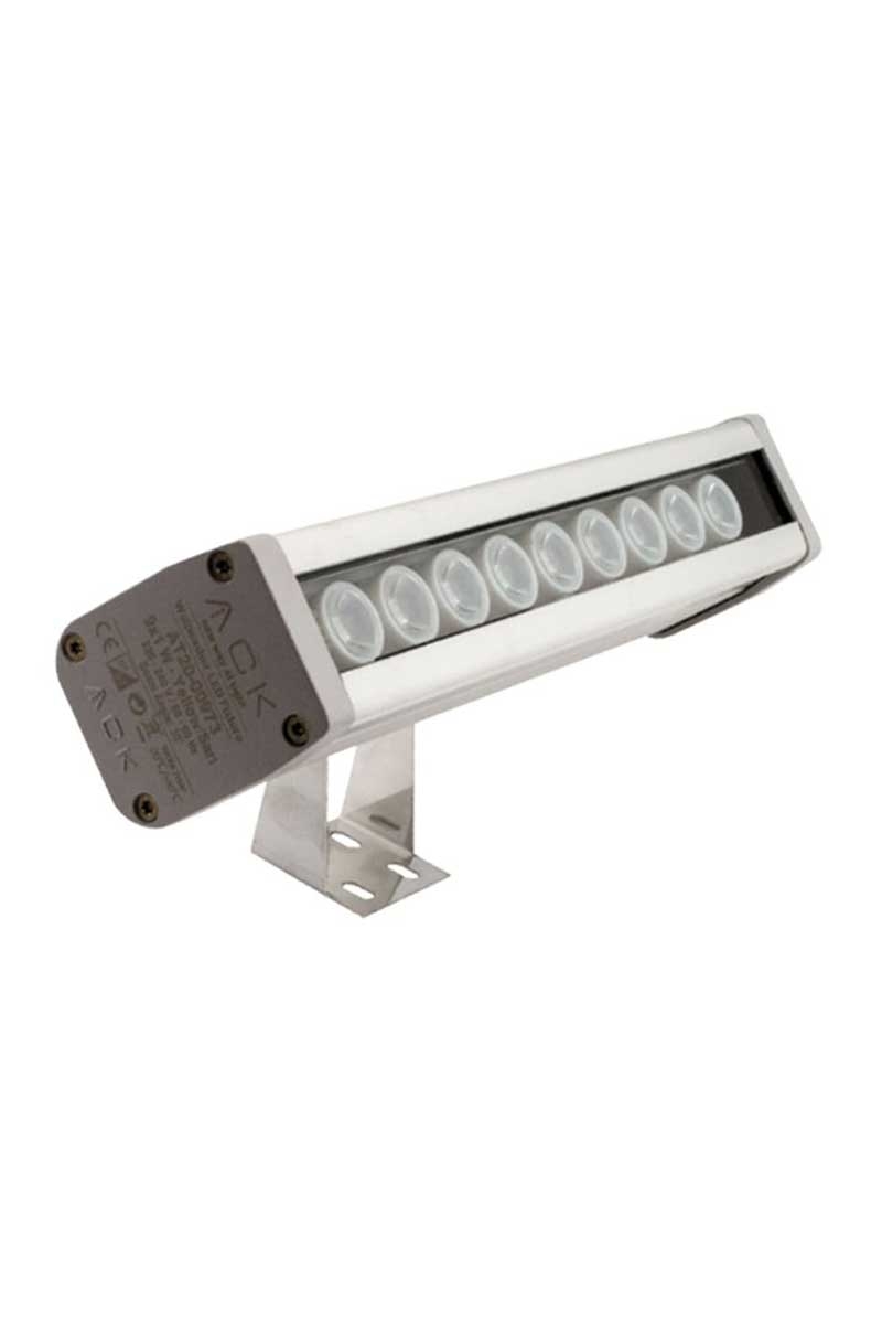  Ack At20-00943 9w Kırmızı Power Led Wallwasher
