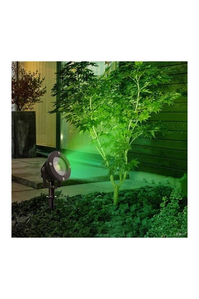 ACK AT25-00351 Yeşil 10W Siyah Led Kazıklı Çim Armatürü - Thumbnail
