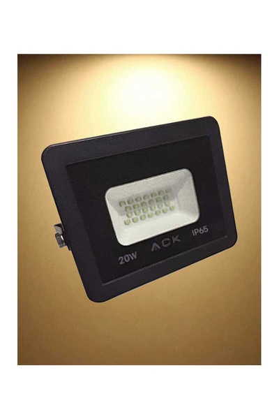 ACK - Ack AT62-02002 20W 3000K Günışığı Led Projektör Ack AT62-02002 20W 3000K Günışığı Led Projektör - Thumbnail