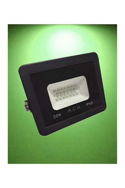 Ack AT62-02052 20W Yeşil Led Projektör - Thumbnail