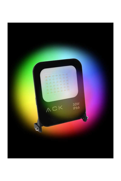ACK - ACK AT62-03092 30W Rgb Kumandalı Led Projektör ACK AT62-03092 30W Rgb Kumandalı Led Projektör - Thumbnail