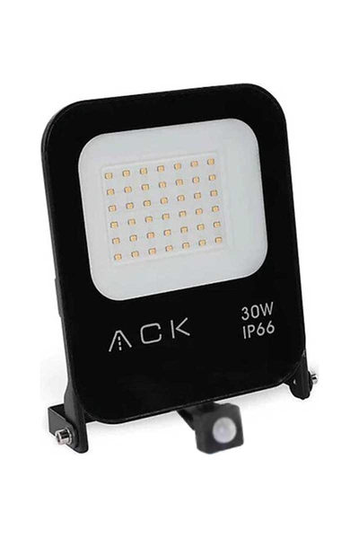 ACK AT62-23032 30W 6500K Beyaz Sensörlü Led Projektör - Thumbnail