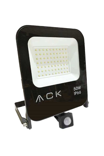 ACK AT62-25032 50W 6500K Beyaz Sensörlü Led Projektör - Thumbnail