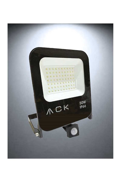 ACK - ACK AT62-25032 50W 6500K Beyaz Sensörlü Led Projektör ACK AT62-25032 50W 6500K Beyaz Sensörlü Led Projektör - Thumbnail