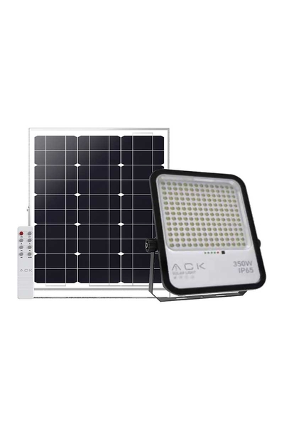 ACK - ACK AT65-19832 350W IP65 6500K Beyaz Lensli Solar Projektör ACK - ACK AT65-19832 350W IP65 6500K Beyaz Lensli Solar Projektör