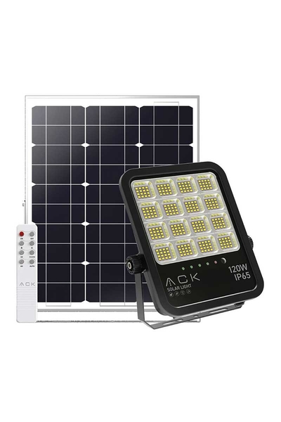 ACK - ACK AT66-19192 120W IP65 3 Renkli Solar Projektör ACK - ACK AT66-19192 120W IP65 3 Renkli Solar Projektör