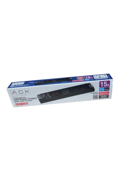 ACK AY02-13600 360W 24V 15A Led Trafosu - Thumbnail