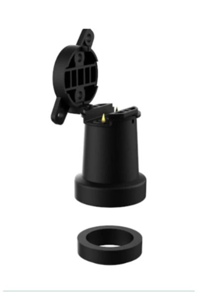 ACK - ACK AY25-00201 E27 İğneli Siyah Duy