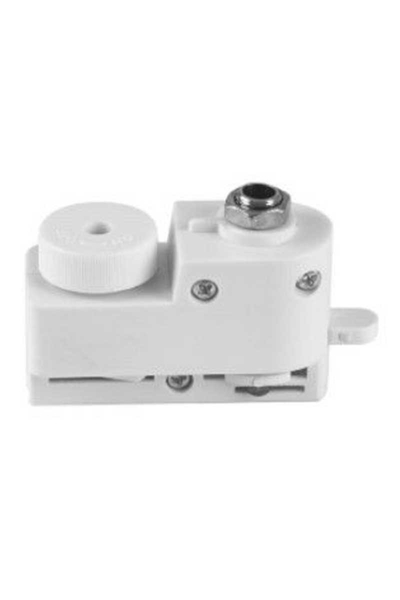 ACK - ACK AY40-00200 220V Beyaz Monofaze Ray Soketi