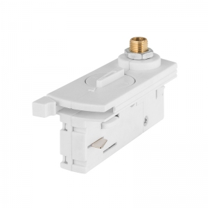 ACK - ACK AY40-02100 220V Beyaz Trifaze Ray Soketi