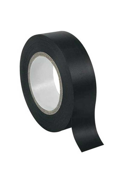 ACK - ACK AY90-00101 Siyah PVC Elektrik İzole Bant ACK - ACK AY90-00101 Siyah PVC Elektrik İzole Bant
