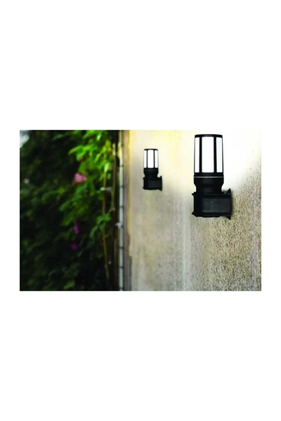 ACK AG57-04221 E27 Troy Siyah Kasa Bahçe Duvar Apliği - Thumbnail