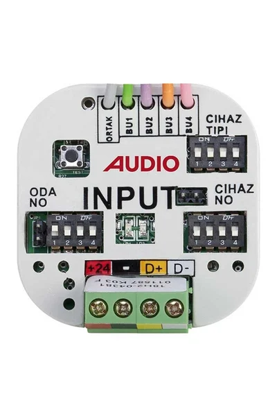 Audio - Audio 001809N Akıllı Ev Sistemi Anahtar Arkası Input Modülü