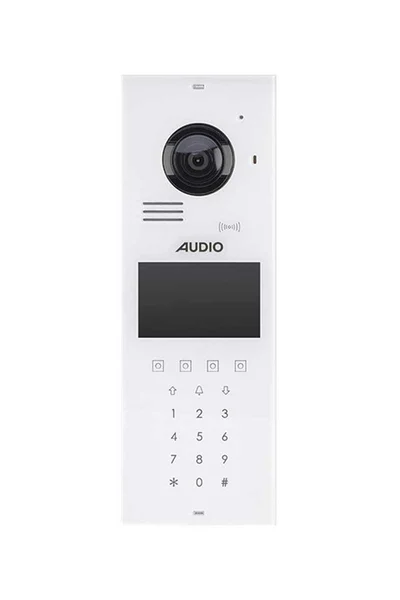 Audio - Audio 003007 Bus Plus 4.3 inç Ekranlı Beyaz Zil Paneli