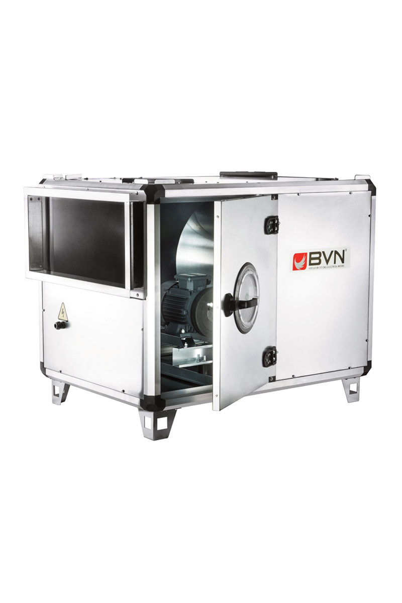 Bahçıvan BHV-R 280-1.1 1.1kW 3000m3/h Monofaze Geriye Eğimli Hücreli Fan
