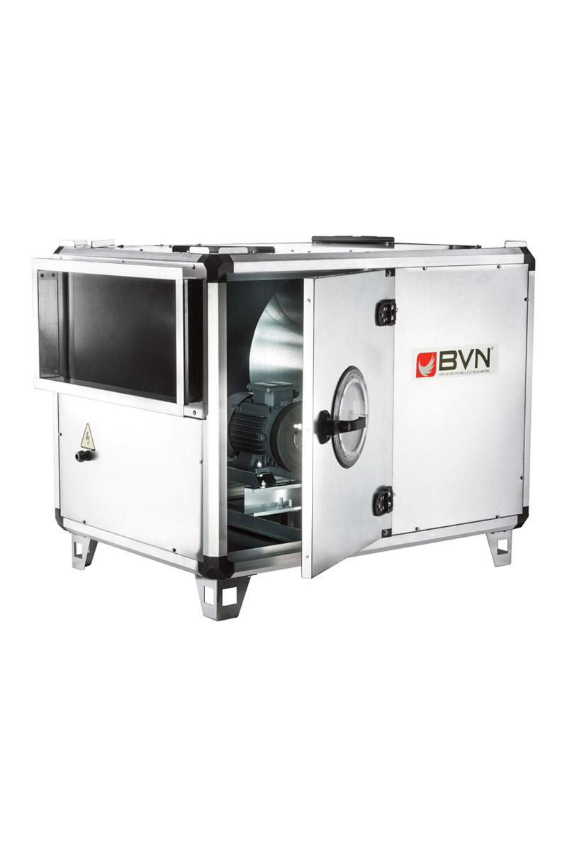 Bahçıvan BHV-R 500-11 11kW 22400m3/h Trifaze Geriye Eğimli Hücreli Fan