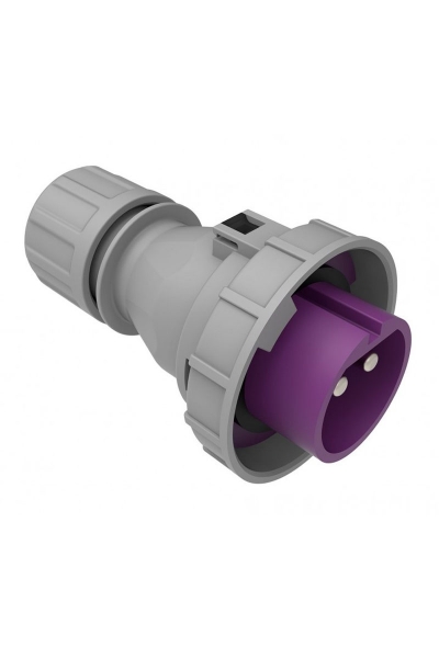 Bemis - Bemis BC1-3102-7011 24V 2x32A 2P IP67 Düz Fiş Bemis - Bemis BC1-3102-7011 24V 2x32A 2P IP67 Düz Fiş