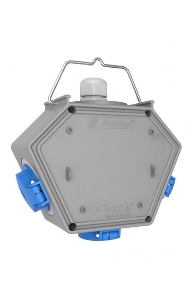 Bemis - Bemis BX1-0111-0000 IP44 1/16A 3 Ad IP44 CEE Norm Poly Box