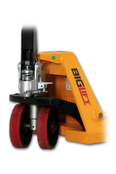 Biglift RM-ACER2580K 2.5 Ton Kapasiteli Kırmızı Tekerlekli Kısa Transpalet - Thumbnail